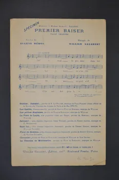 chanson petit format 1965.134.51  Photo Mucem