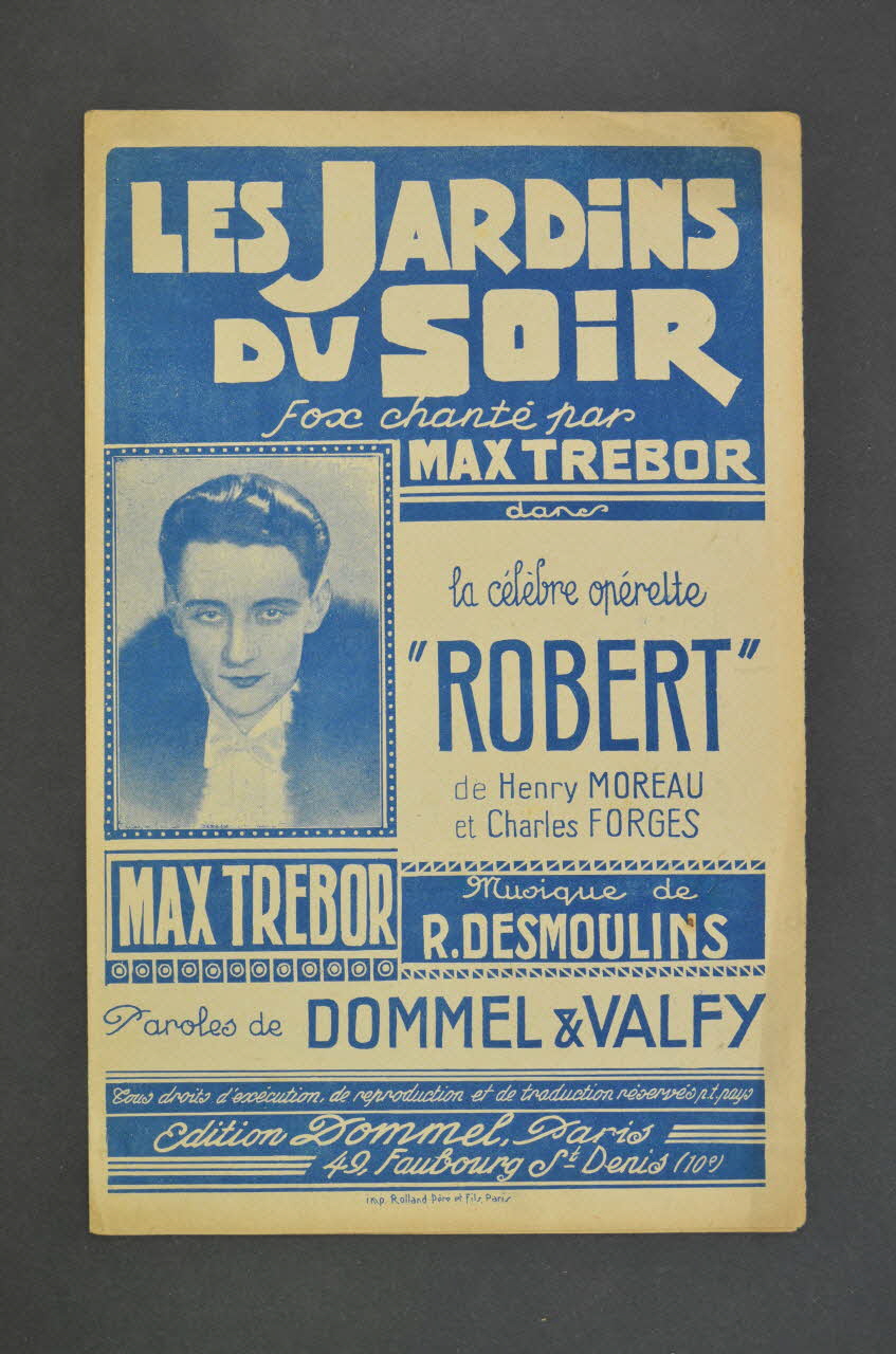 chanson petit format 1966.121.207 Photo Mucem