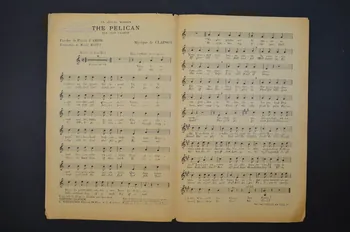 Clapson ; Pierre D' Amor chanson petit format 1920 1965.134.55  Photo Mucem
