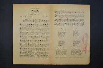 A. Bernal ; Valentin Tarault ; Clapson chanson petit format 1921 1965.134.60 Photo Mucem