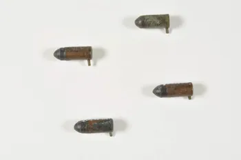 balle de fusil 1964.83.507.3-6 Photo Mucem