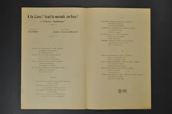Jean Rodor ; Vincent Scotto ; Georgel ; H. Delormel chanson petit format 1918 1966.121.218 Photo Mucem