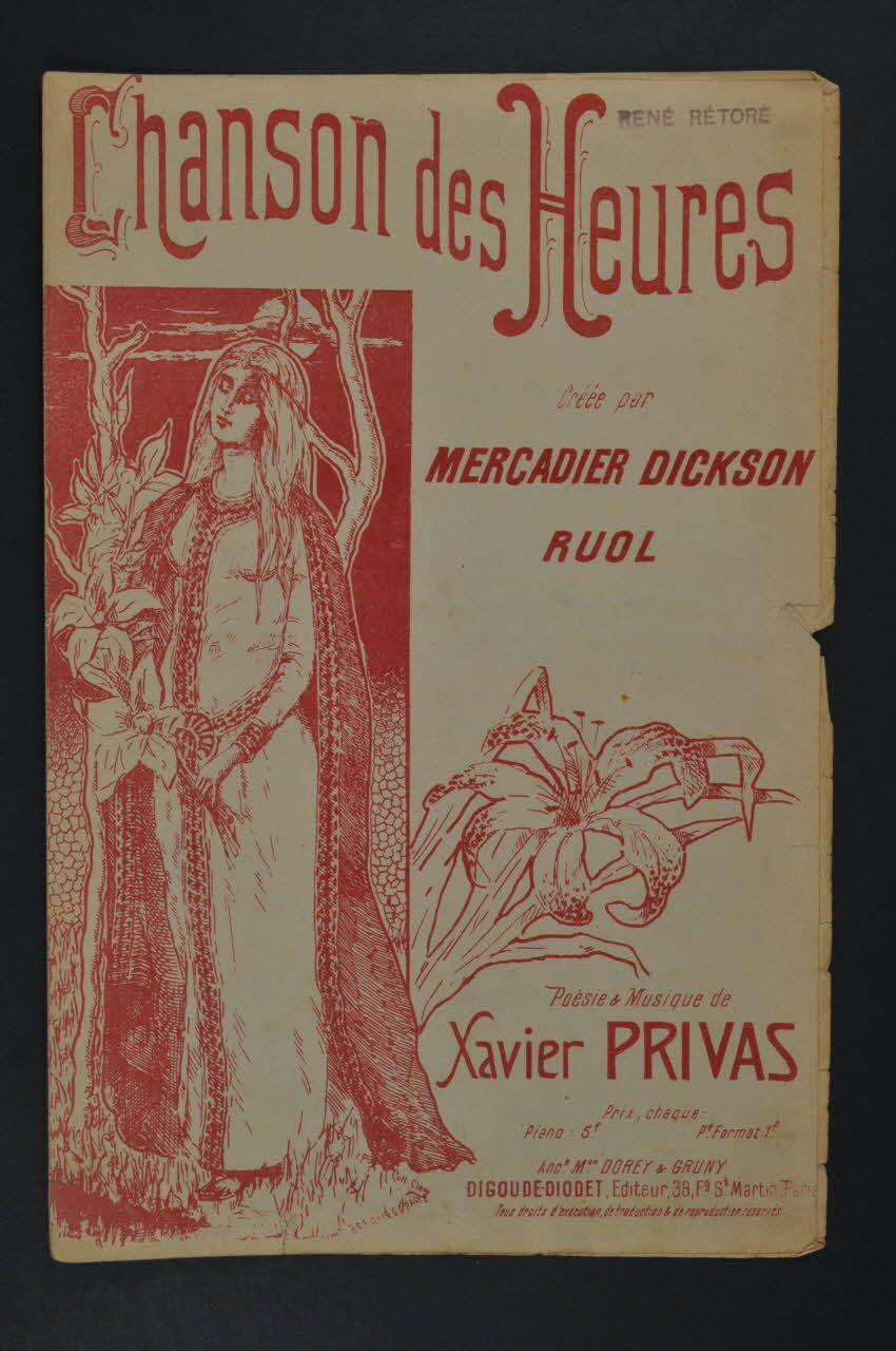 chanson petit format 1966.121.219 Photo Mucem