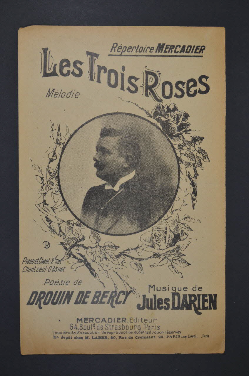 chanson petit format 1965.134.69 Photo Mucem