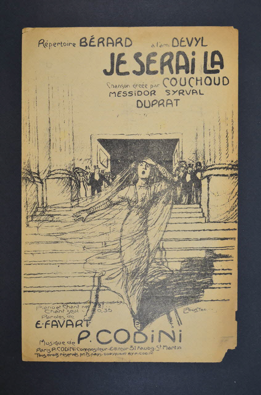 chanson petit format 1965.134.7 Photo Mucem