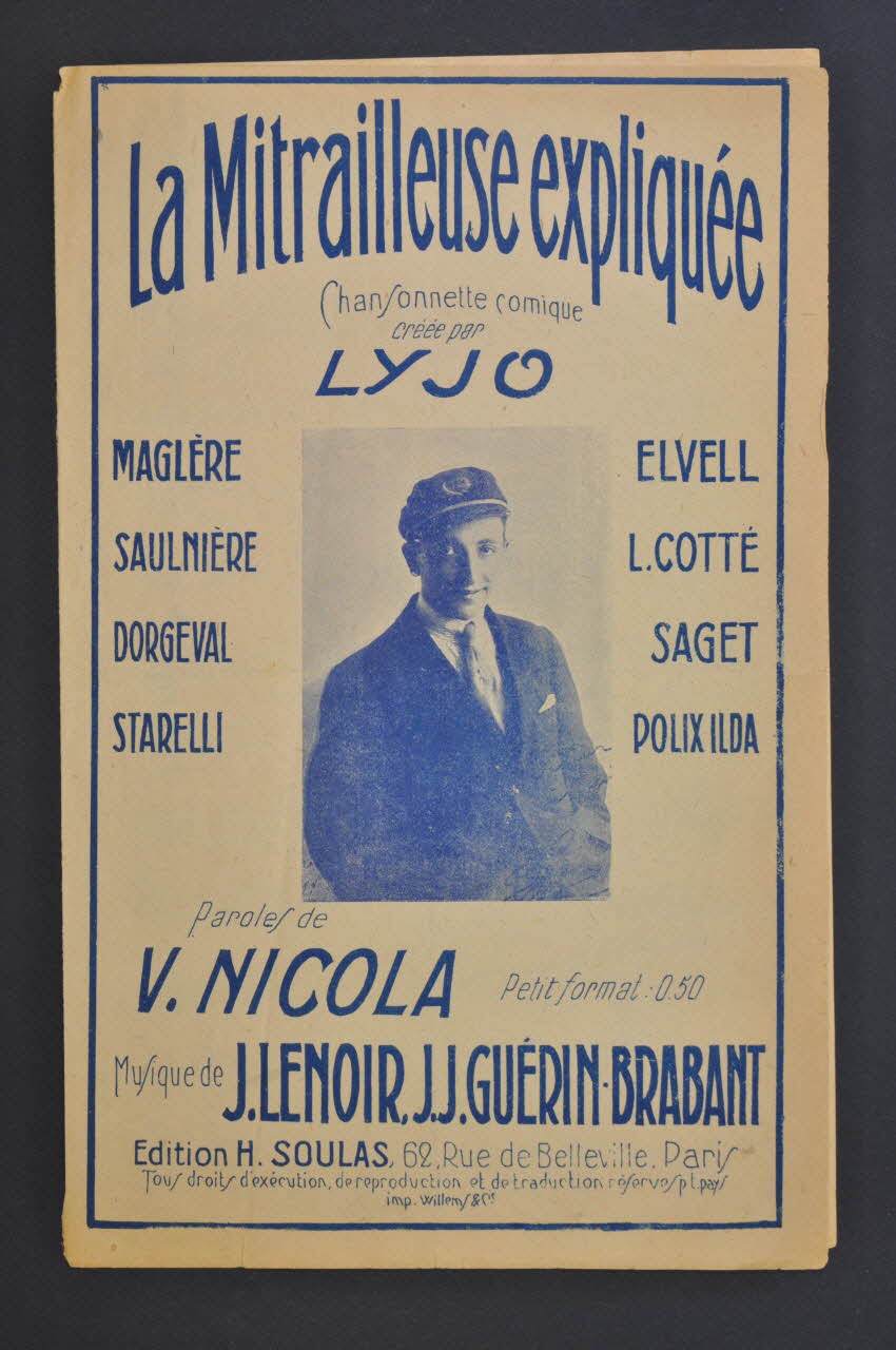 chanson petit format 1965.134.9 Photo Mucem