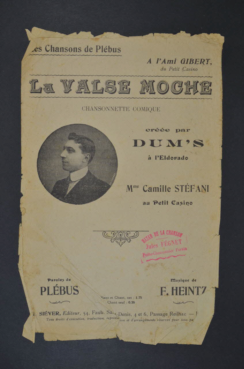 chanson petit format 1965.135.12 Photo Mucem