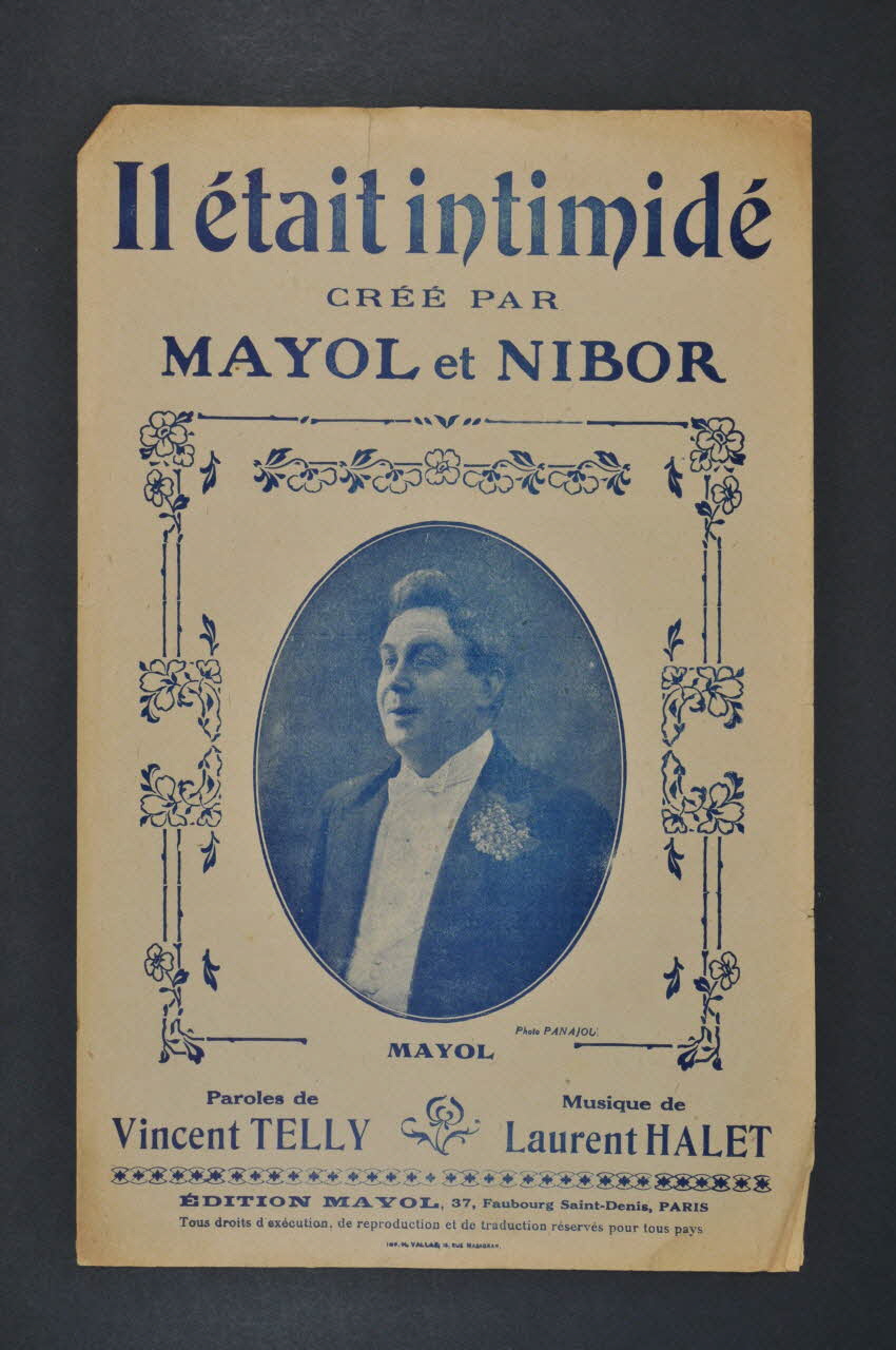 chanson petit format 1966.121.237 Photo Mucem