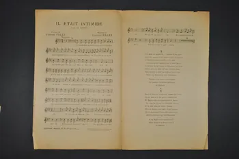 chanson petit format 1966.121.237 Photo Mucem