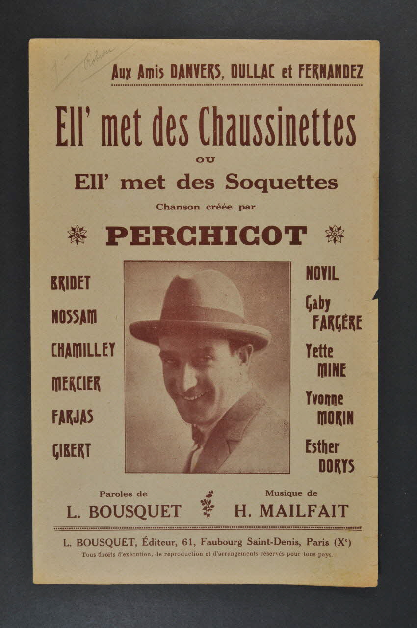 chanson petit format 1966.121.24 Photo Mucem