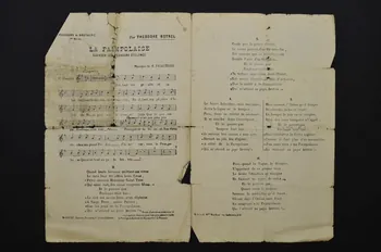 chanson petit format 1965.135.8 Photo Mucem
