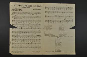 Roger Vaysse ; Victor Alix ; Maguelonne ; Editions Musicales R. Vaysse; chanson petit format 1934 1966.121.244 Photo Mucem
