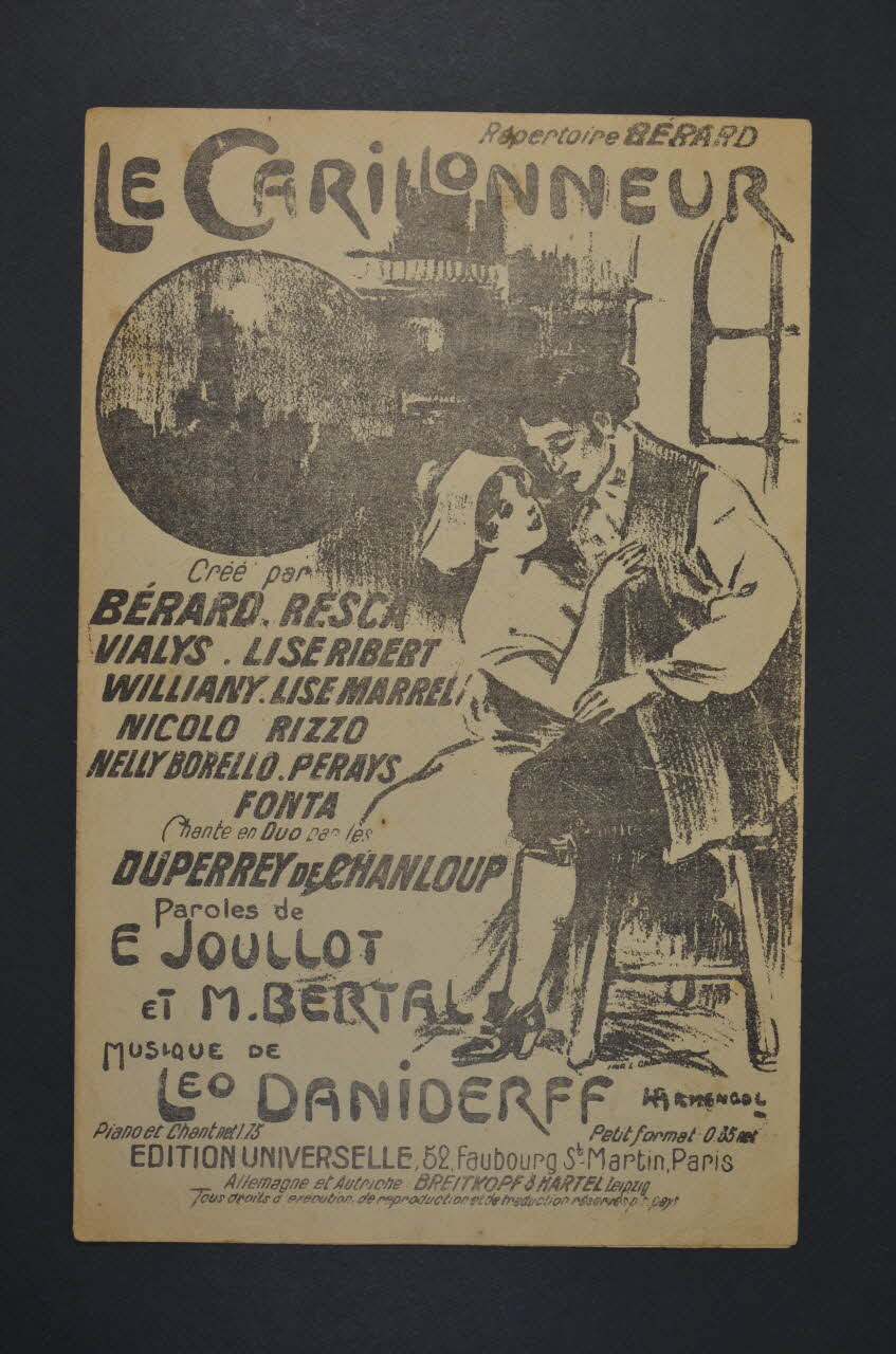 chanson petit format 1965.136.101 Photo Mucem