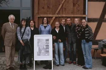 Anonyme photographie Exposition et enquête de Jean Cuisenier au Musée de Bad Windsheim en Allemagne (du 13 au 16 mai 2004) Bavière, Allemagne 2004/5/13 Ph.2007.11.21 Photo