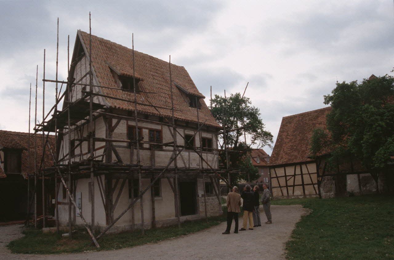 Jean Cuisenier photographie Exposition et enquête de Jean Cuisenier au Musée de Bad Windsheim en Allemagne (du 13 au 16 mai 2004) Bavière, Allemagne 2004/5/13 Ph.2007.12.33 Photo