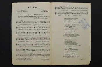 Marcel Bertal ; Léon Raiter ; Louis Maubon ; Mary Ketty ; All Music; chanson petit format 1926 1965.136.112 Photo Mucem