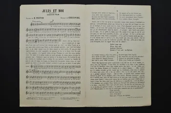 Henri Poupon ; Henri Christiné ; Polin chanson petit format 1912 1966.121.26 Photo Mucem