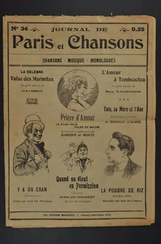 chanson petit format 1966.121.265 Photo Mucem