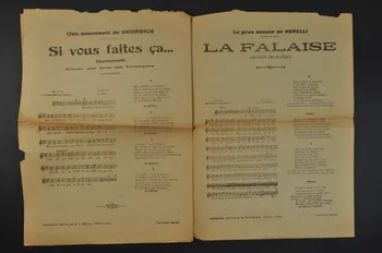 chanson petit format 1966.121.266  Photo Mucem