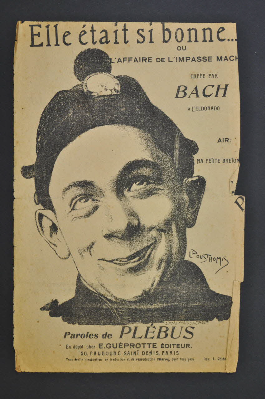 chanson petit format 1966.121.275 Photo Mucem