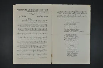 Jean Aicard ; Blanche Poupon ; Félix Mayol ; Mayol chanson petit format 1914 1966.121.279 Photo Mucem