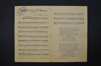 chanson petit format 1965.136.25 Photo Mucem