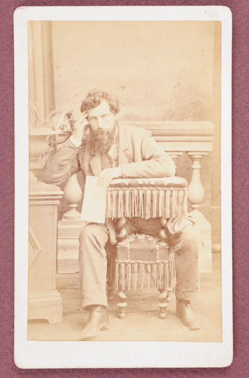 photographie Monsieur Berteau, maître d'école à Mer Ph.2009.00.13.7 Photo