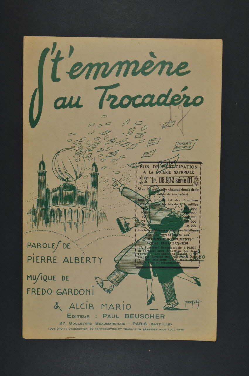 chanson petit format 1965.136.4 Photo Mucem