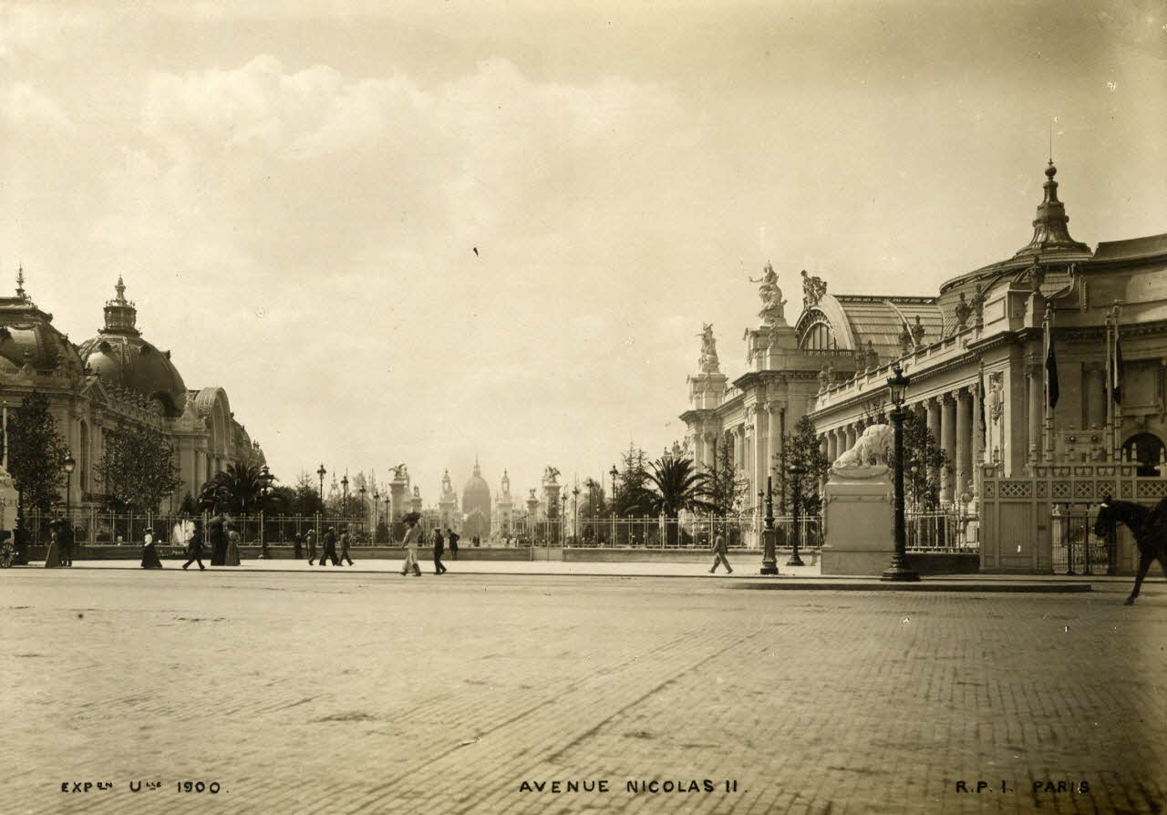 R.P.I. (Paris) photographie Exposition 1900. Avenue Nicolas II Ile-de-France, France 1900 Ph.2011.00.13.1 Photo