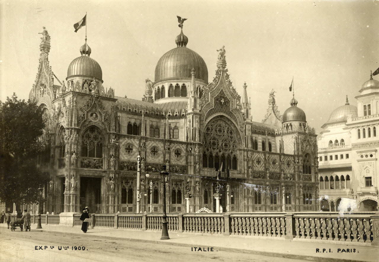 R.P.I. (Paris) photographie Exposition 1900. Italie Ile-de-France, France 1900 Ph.2011.00.13.29 Photo