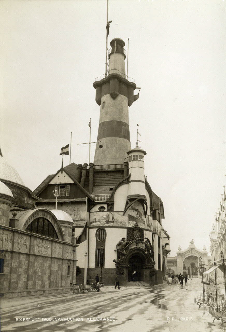 R.P.I. (Paris) photographie Exposition 1900. Navigation allemande Ile-de-France, France 1900 Ph.2011.00.13.35 Photo