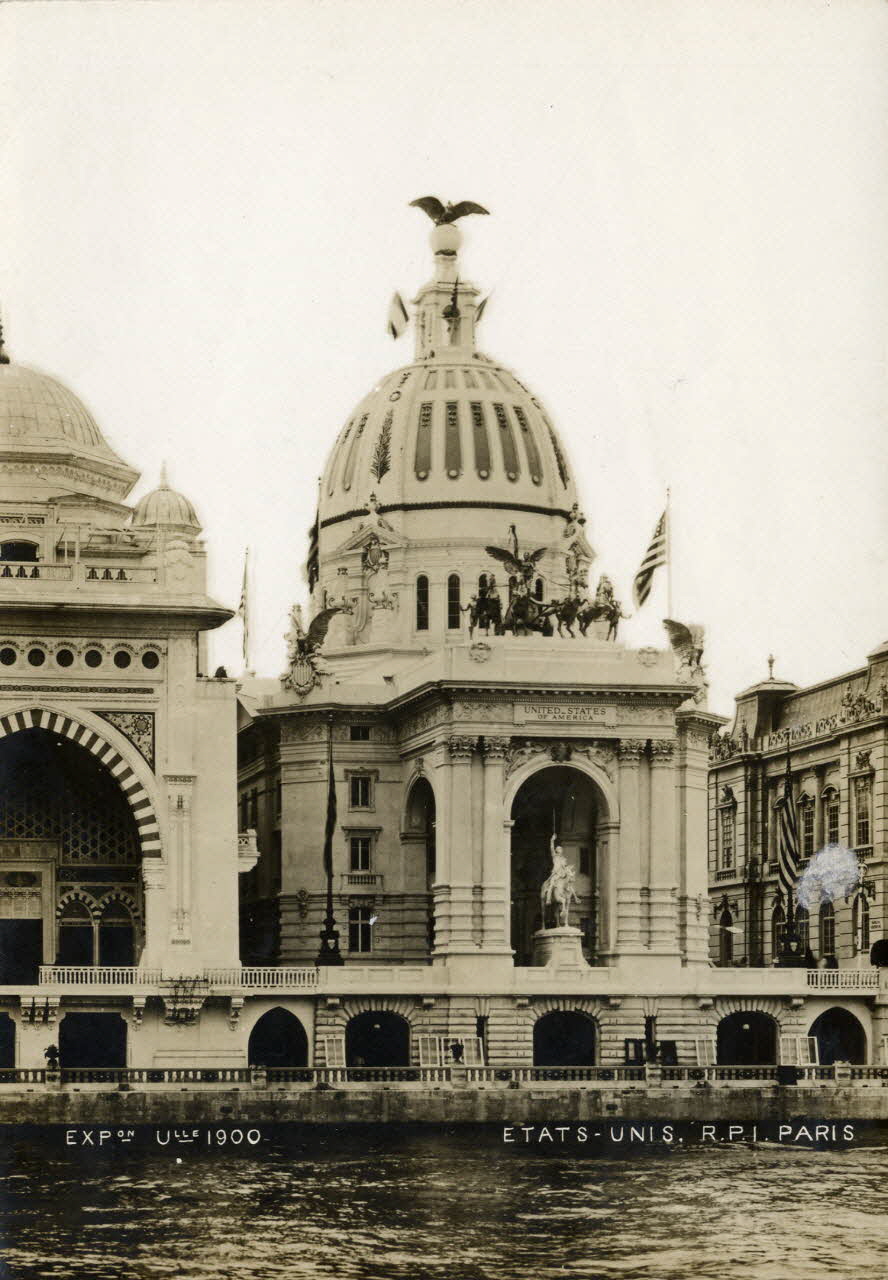 R.P.I. (Paris) photographie Exposition 1900. Etats-Unis Ile-de-France, France 1900 Ph.2011.00.13.40 Photo