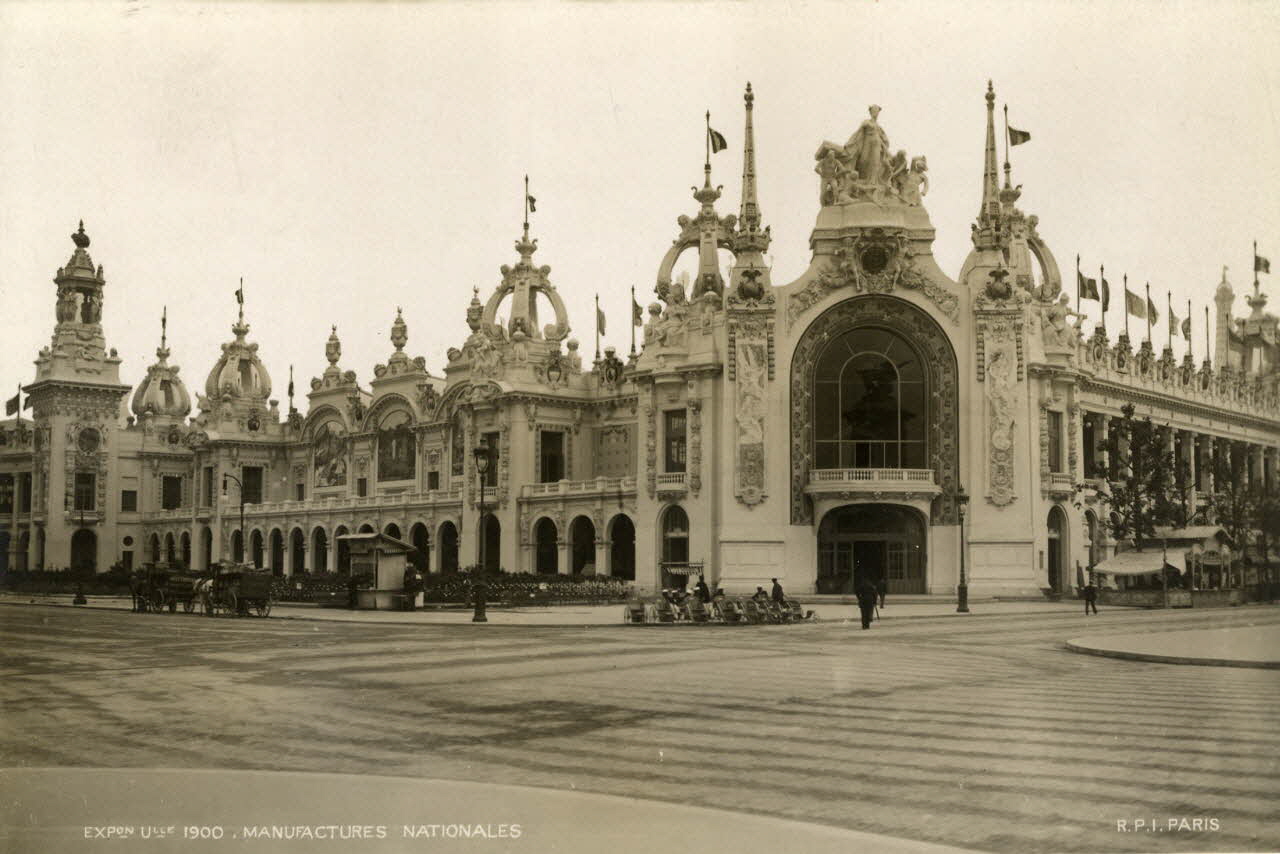 R.P.I. (Paris) photographie Exposition 1900. Manufactures nationales Ile-de-France, France 1900 Ph.2011.00.13.41 Photo