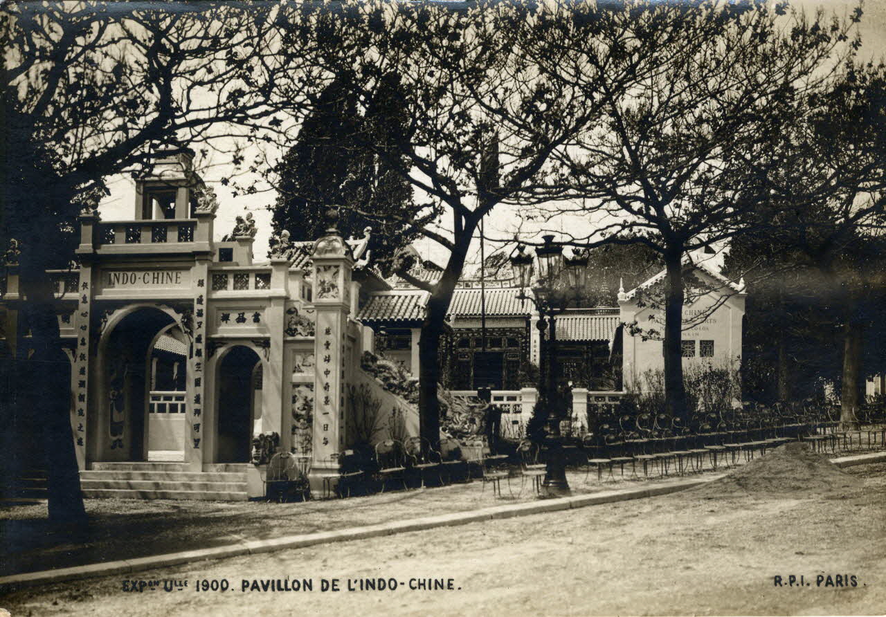 R.P.I. (Paris) photographie Exposition 1900. Pavillon de l'Indochine Ile-de-France, France 1900 Ph.2011.00.13.47 Photo