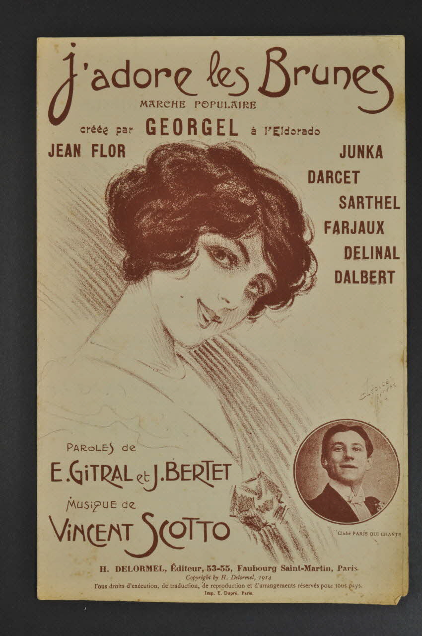 chanson petit format 1966.121.57 Photo Mucem