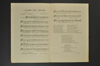 chanson petit format 1966.121.57 Photo Mucem