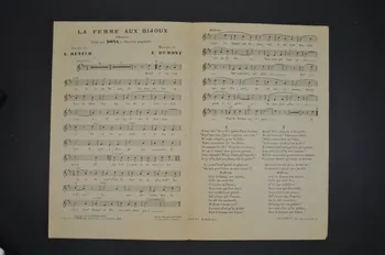 Ernest Dumont ; Ferdinand Louis Bénech ; Dona chanson petit format 1912 1966.121.69 Photo Mucem