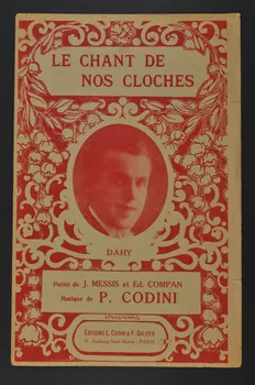 Ed. Compan ; Jacques Messis ; Pierre Codini ; L. Codini ; F. Galifer chanson petit format 1913 1965.136.8 Photo Mucem