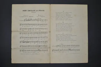 chanson petit format 1966.121.73 Photo Mucem