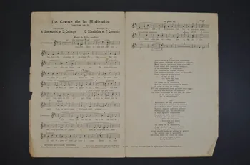 chanson petit format 1966.121.81 Photo Mucem