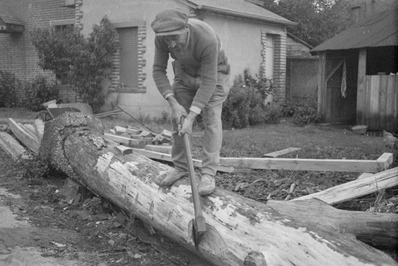 Guy Pison photographie MNATP. Enquête sur la Sologne Centre, France 1937/9/18 Ph.1937.2120 Photo