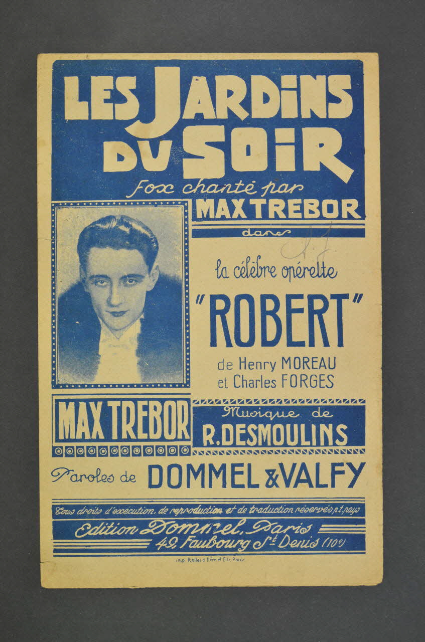 chanson petit format 1965.136.97 Photo Mucem