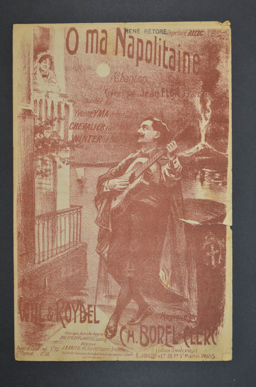 chanson petit format 1966.121.92 Photo Mucem