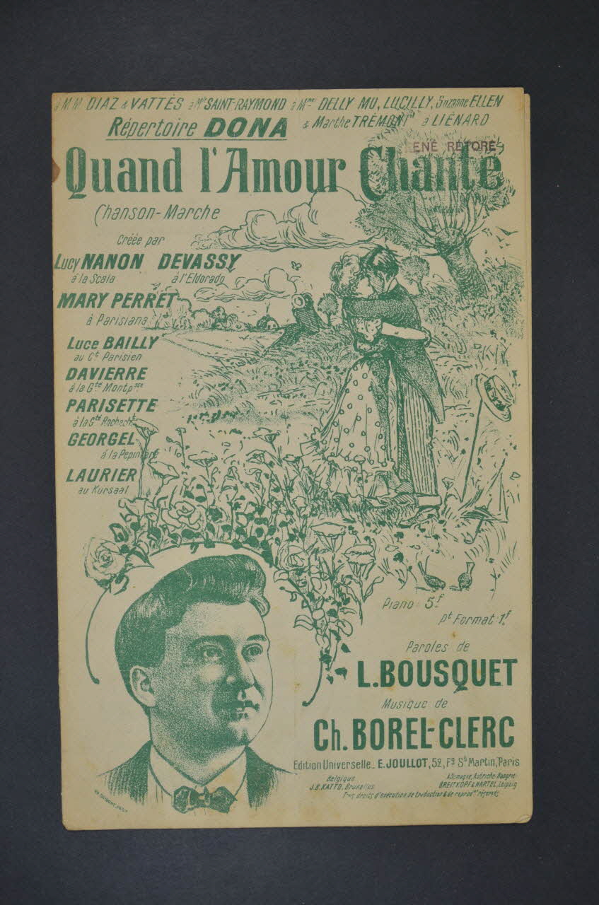 chanson petit format 1966.121.93 Photo Mucem