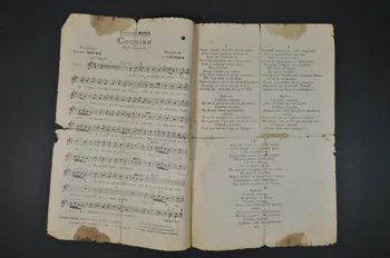 Lucien Boyer ; Albert Valsien ; Félix Mayol ; Félix chanson petit format 1911 1965.137.20  Photo Mucem
