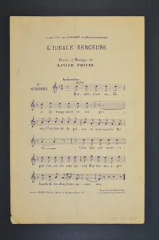 chanson petit format 1966.121.96  Photo Mucem