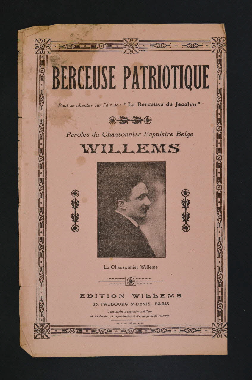 chanson petit format 1965.138.101 Photo Mucem