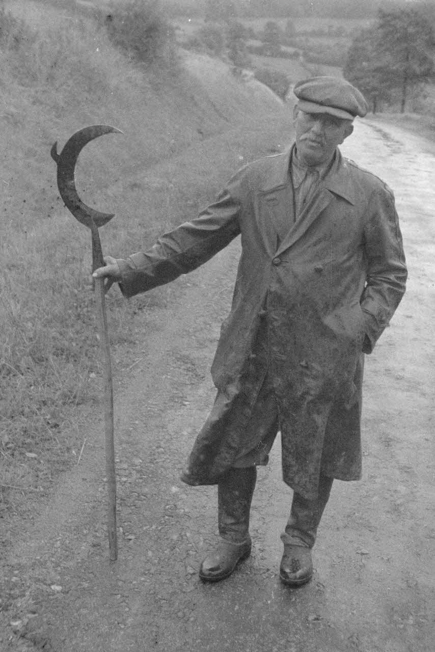 Duchemin photographie Croissant à ergot Bourgogne, France 1937/9/14 Ph.1937.2983 Photo
