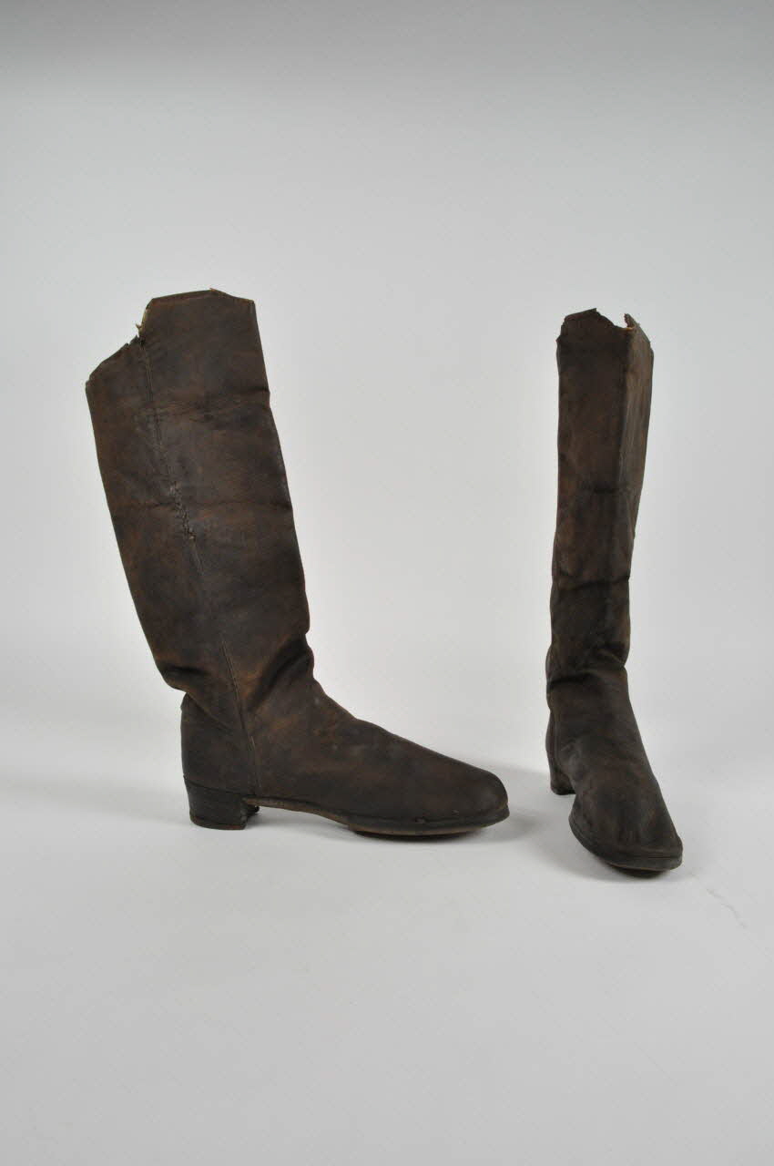 botte d'homme DMH1896.83.69.1-2 Photo Mucem