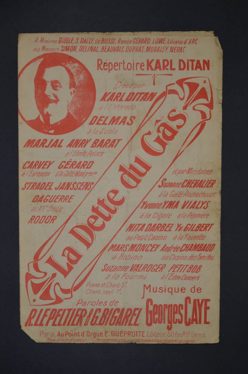 chanson petit format 1965.138.11 Photo Mucem